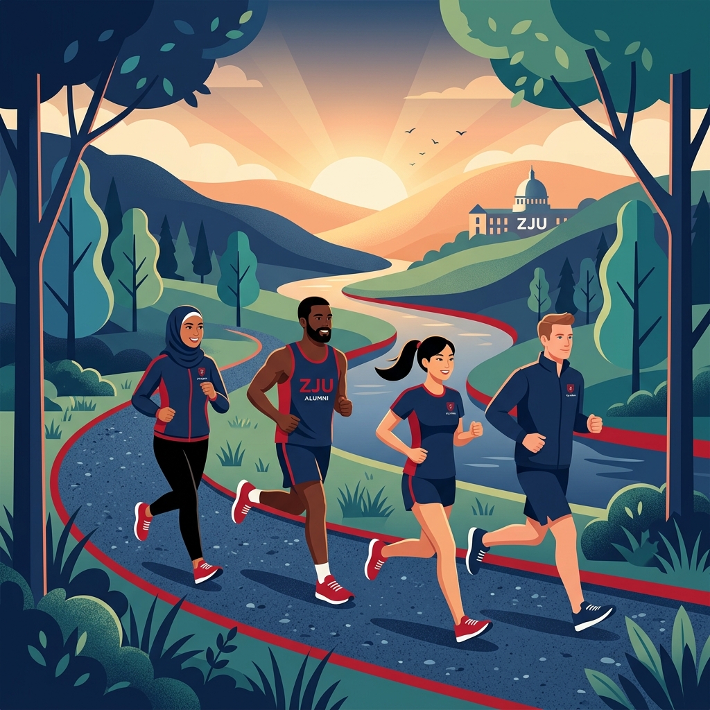Trans-North America Run Relay celebration